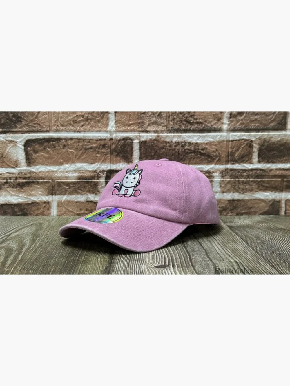 Kids Unisex Embroidered Unicorn Baseball Cap Adjustable